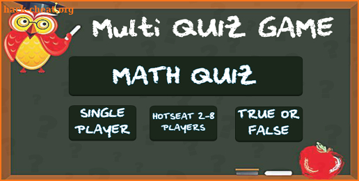 Multiplayer quiz game screenshot