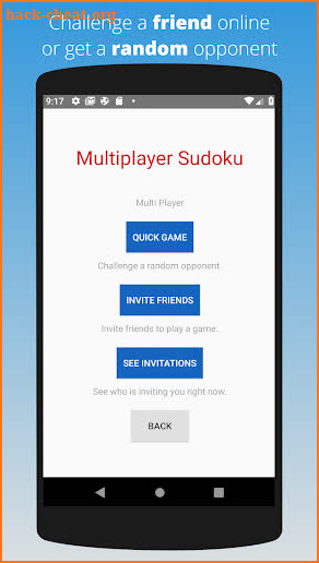 Multiplayer Sudoku screenshot