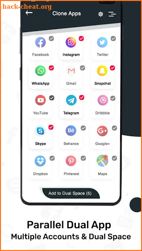 Multiple Accounts, Dual Space & App Clone screenshot