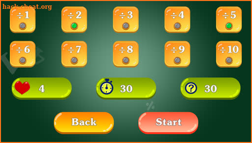 Multiplication and Division Tables. Training. screenshot