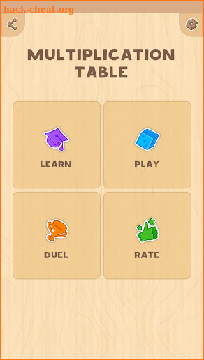 Multiplication table. Learn and Play! screenshot