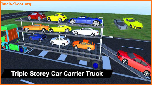 multistory Car transport Truck screenshot