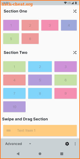 MultiViewAdapter - Demo App screenshot