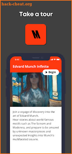 MUNCH audioguide screenshot