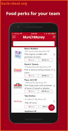 MunchMoney screenshot