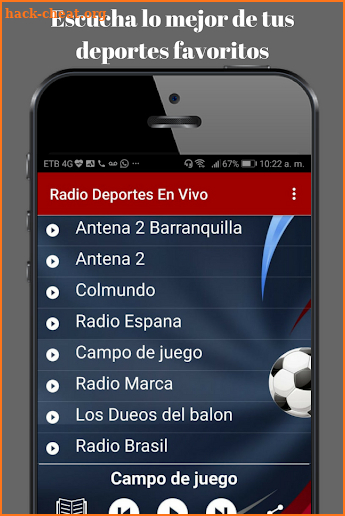 Mundial de Rusia 2018 radio en vivo screenshot