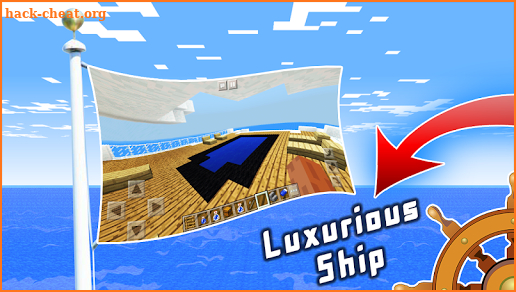 Murder Mystery Ship Horror Mini-game. Map MCPE screenshot