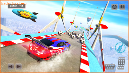 Muscle Car Stunts Simulator - Mega Ramp Car Game screenshot