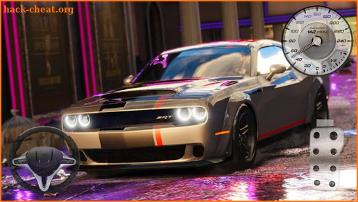 Muscle Dodge Challenger - Hellcat Driving USA screenshot