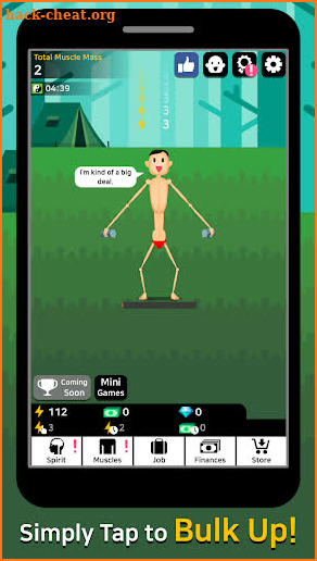 Muscle King screenshot