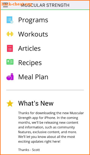 MuscularStrength screenshot