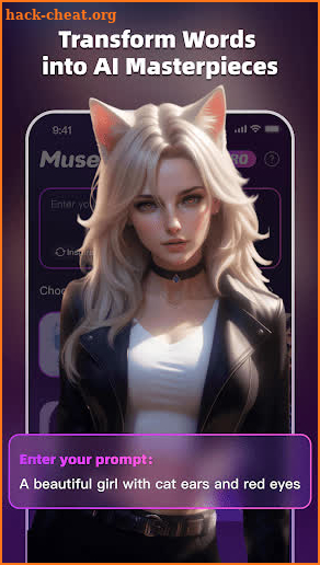 MuseAI: Craft AI Girls screenshot