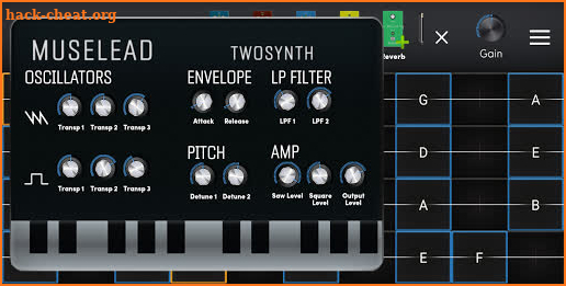 MuseLead : Surface Synthesizer screenshot