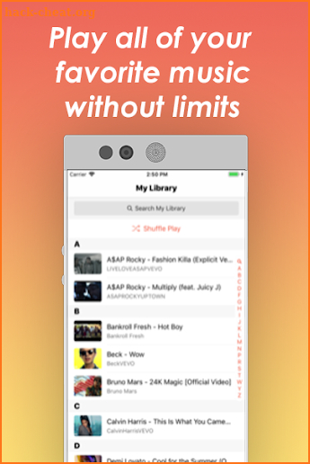 Musi : music streaming screenshot