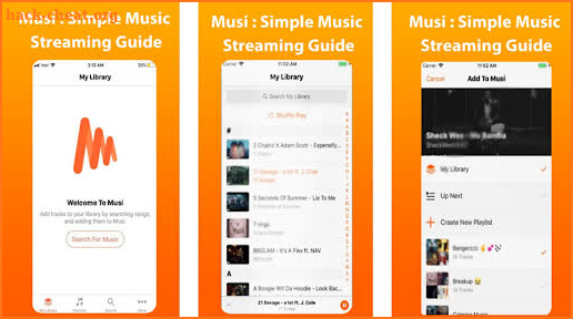 musi simple music GUIDE screenshot