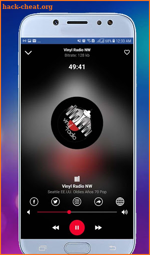 Music 70 80 90 screenshot