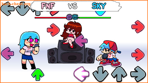 Music Battle: FNF vs Sky Mod screenshot