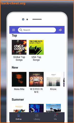 Music Cloud screenshot