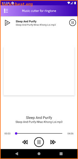 Music Cutter For Ringtone screenshot