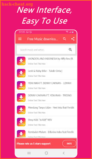 Music Downloader Mp3 Player screenshot