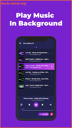 Music downloader -Music player screenshot