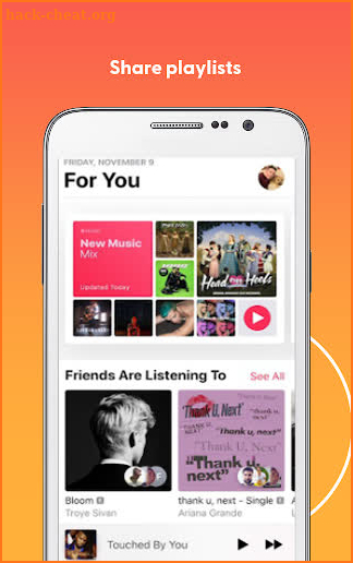 Music mp3 Tips Musi Player screenshot