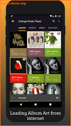 Music Player 2020 - Orange Downloader Player screenshot