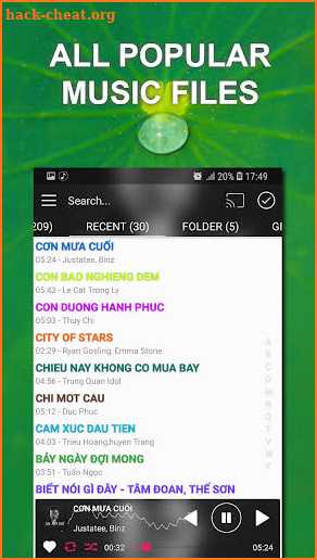 Music player - equalizer - audio mp3 player screenshot