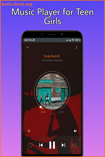 Music Player for Teen Girls screenshot