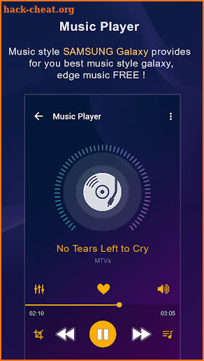 Music Player Galaxy screenshot