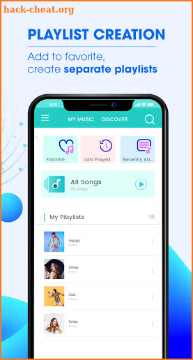 Music Player - MP3 Player With Lyrics Display screenshot