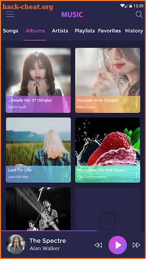 Music player - pro version screenshot