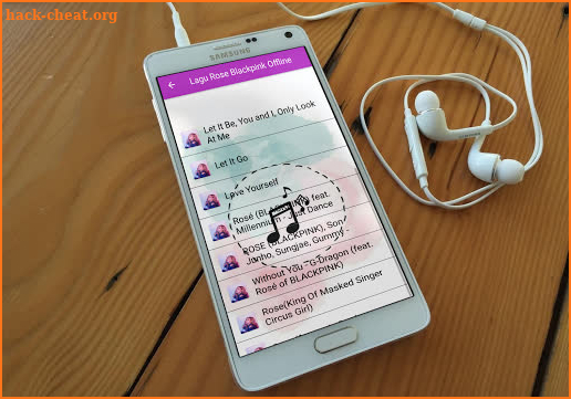Music Rose On The Ground (Blackpink) Offline screenshot