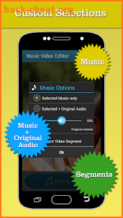 Music Video Editor Add Audio screenshot