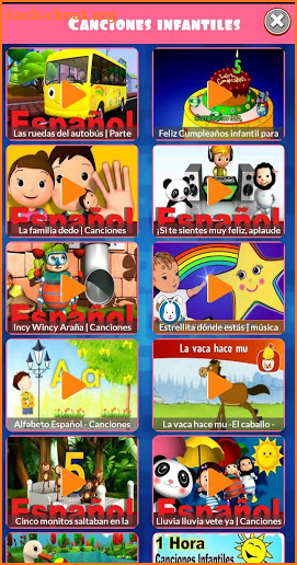 Música Infantil Videos gratis + sin internet screenshot