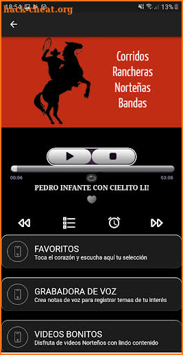 Música Mexicana: Corridos, Rancheras, Norteñas screenshot