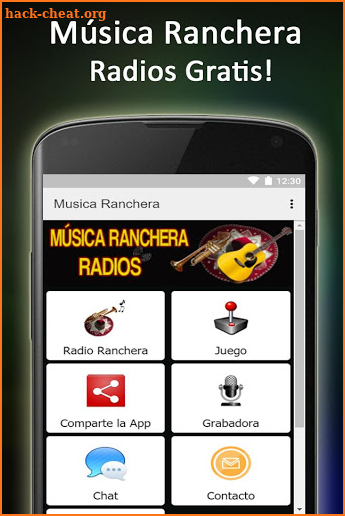 Música Ranchera Radios screenshot