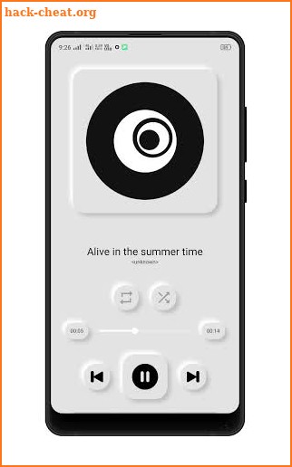 Musical - Neumorphism Player screenshot