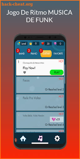 MÚSICAS DE FUNK PIANO TILES screenshot