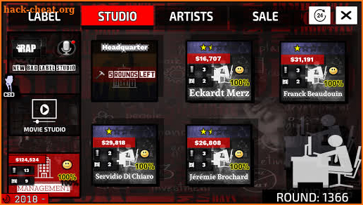 MusicLabelManagerExtra screenshot