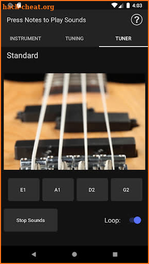 MusicToolkit: Bass screenshot