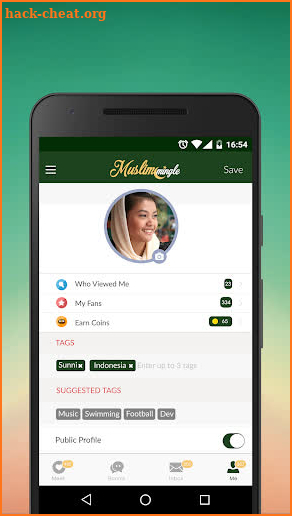 Muslim Mingle Social App. Chat with Single Muslims screenshot