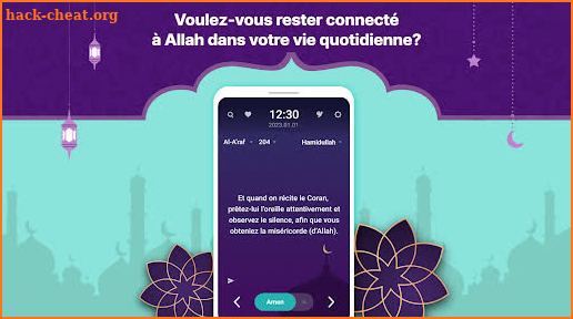 MuslimOn (écran verrouillé) screenshot