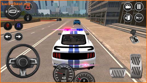 Mustang Police Car Driving Game 2021 screenshot