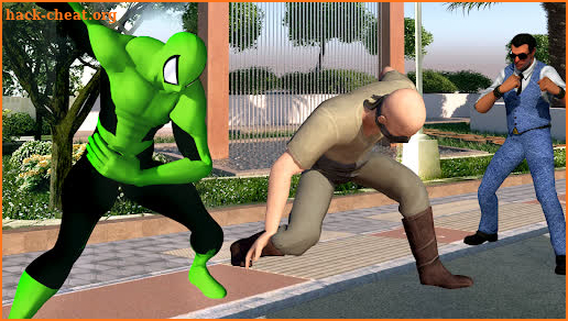 Mutant spider hero-super hero street fight screenshot