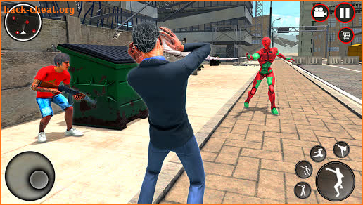 Mutant Spider Rope Hero : Flying Robot Hro Game screenshot