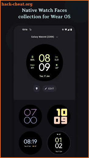 Muviz Watch Faces for Wear OS screenshot