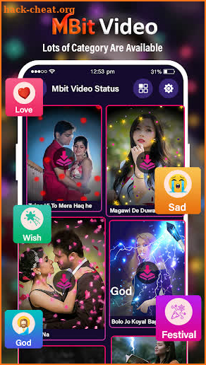 MV Bit : MV Master Video Status Maker screenshot