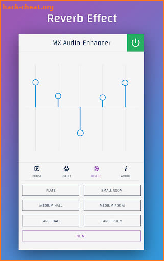 MX Audio Enhancer - Bass Booster & Equalizer screenshot