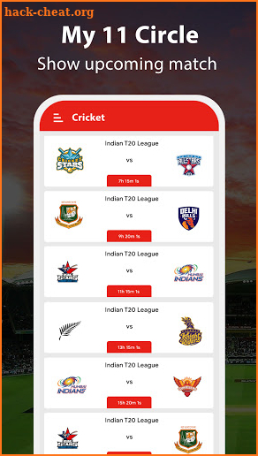 My 11 Circle - My 11 Cricket Team Prediction Tips screenshot